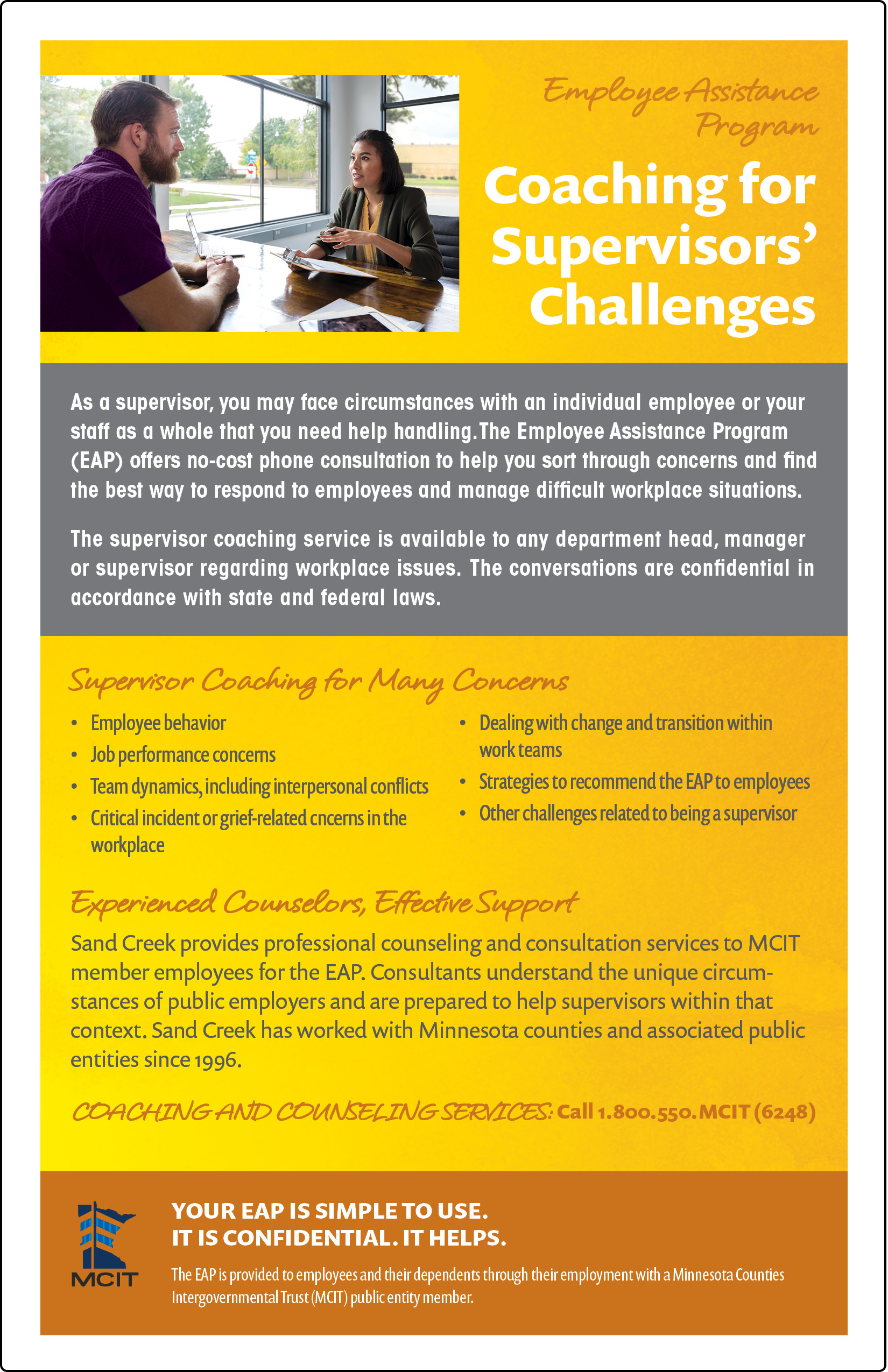 Employee Assistance Program Minnesota Counties Intergovernmental Trust