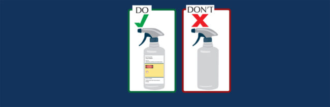 Safe Use of Cleaning Products